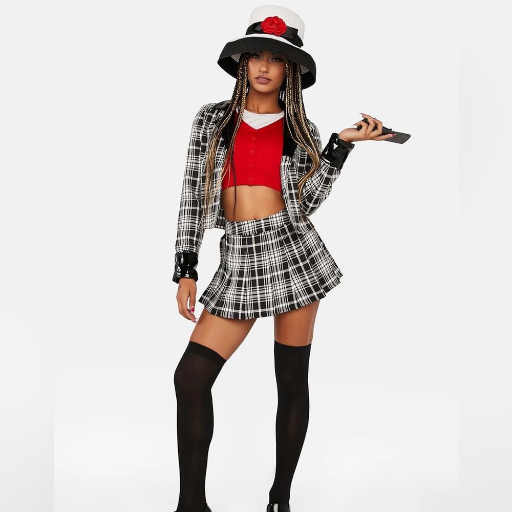 WORN ONCE! Dolls Kill Clueless Dion Costume